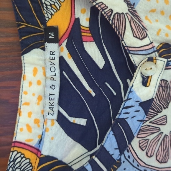 Zaket & Plover Tunic Wrap Top Size Medium - Picture 4 of 10